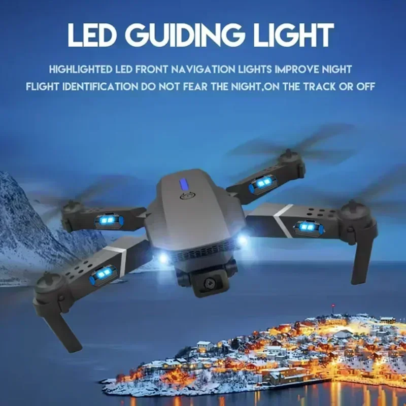 E88 Pro WIFI FPV Drone Wide An - Drone Camera Professional recension och pris