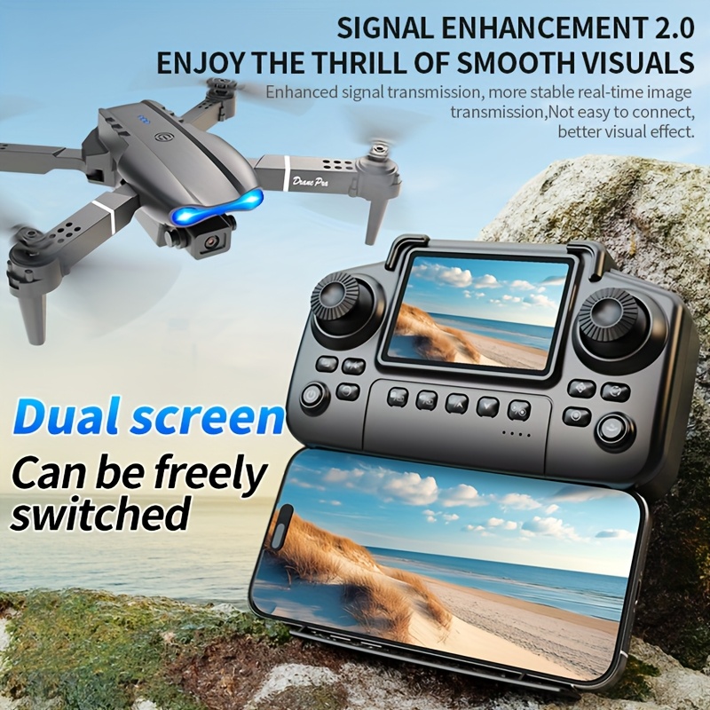 2026 Upgraded E99 PRO MAX Fold - Drone Camera Professional recension och pris